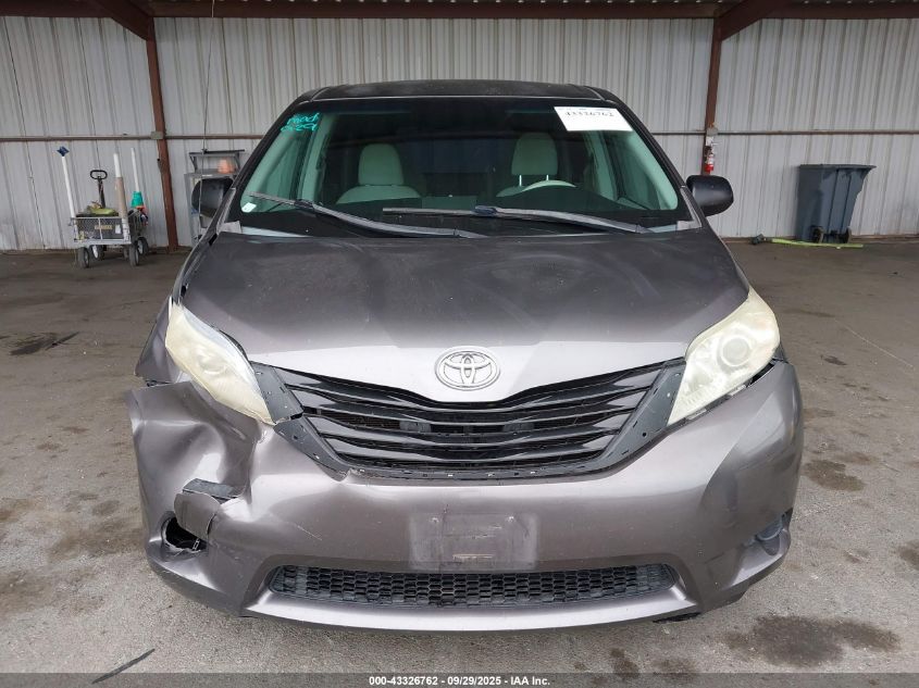 2011 Toyota Sienna VIN: 5TDKA3DC3BS003986 Lot: 43326762