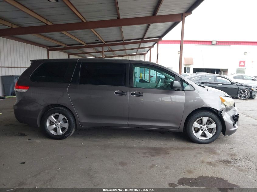 2011 Toyota Sienna VIN: 5TDKA3DC3BS003986 Lot: 43326762