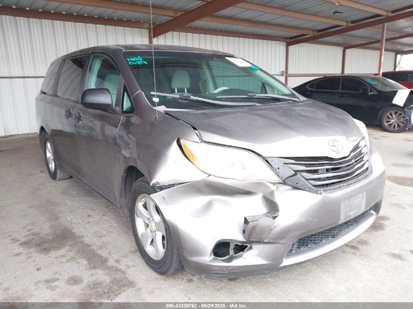 2011 Toyota Sienna VIN: 5TDKA3DC3BS003986 Lot: 43326762
