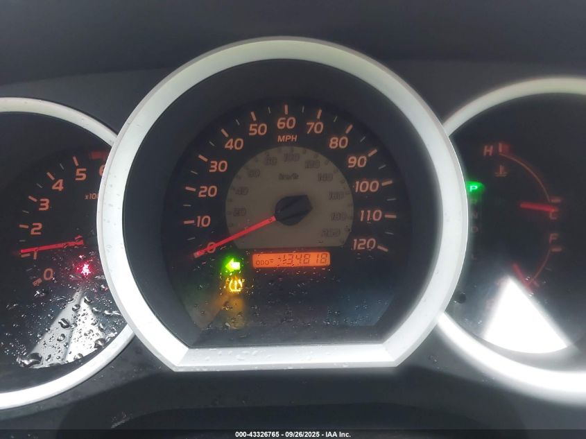 2007 Toyota Tacoma Prerunner V6 VIN: 5TEJU62N77Z433717 Lot: 43399876