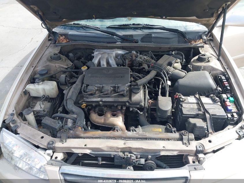 2000 Toyota Camry Le V6 VIN: JT2BF28K9Y0253654 Lot: 43326776