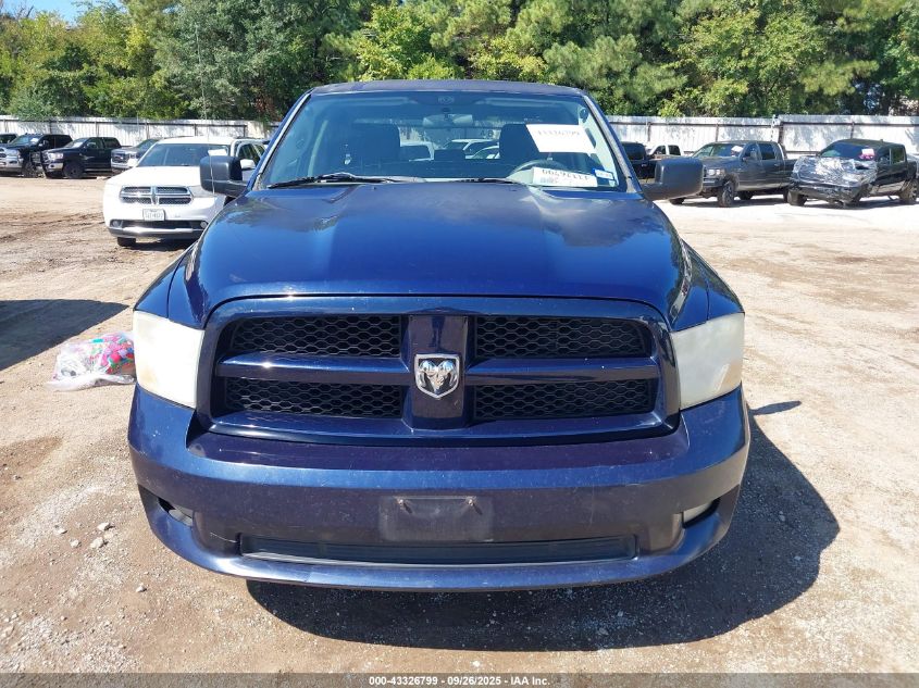 2012 Ram 1500 St VIN: 1C6RD6FT2CS216030 Lot: 43326799
