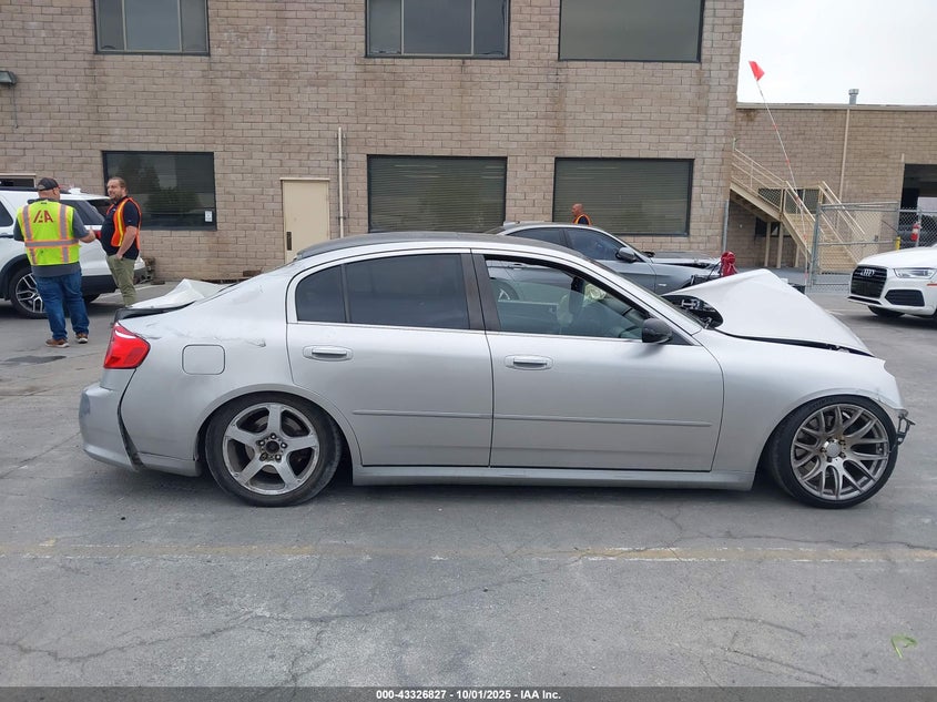 2005 Infiniti G35 VIN: JNKCV51E65M225009 Lot: 43326827