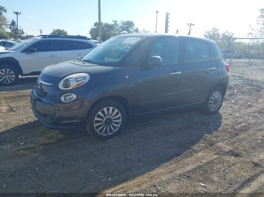 Vin: zfbcfabh9gz038078, lot: 43821494, fiat 500l easy 20162