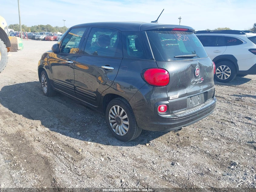 Vin: zfbcfabh9gz038078, lot: 43821494, fiat 500l easy 20163