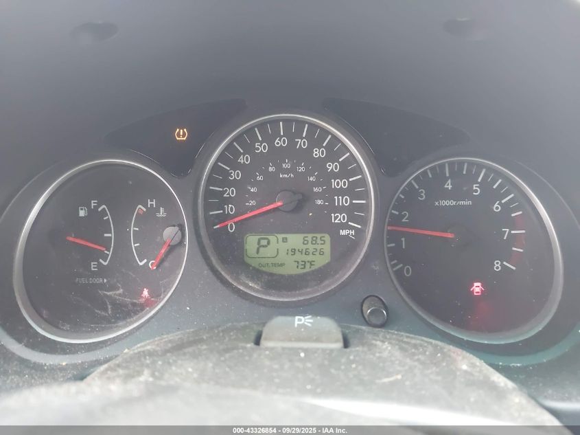 2008 Subaru Forester 2.5X VIN: JF1SG656X8H709705 Lot: 43326854