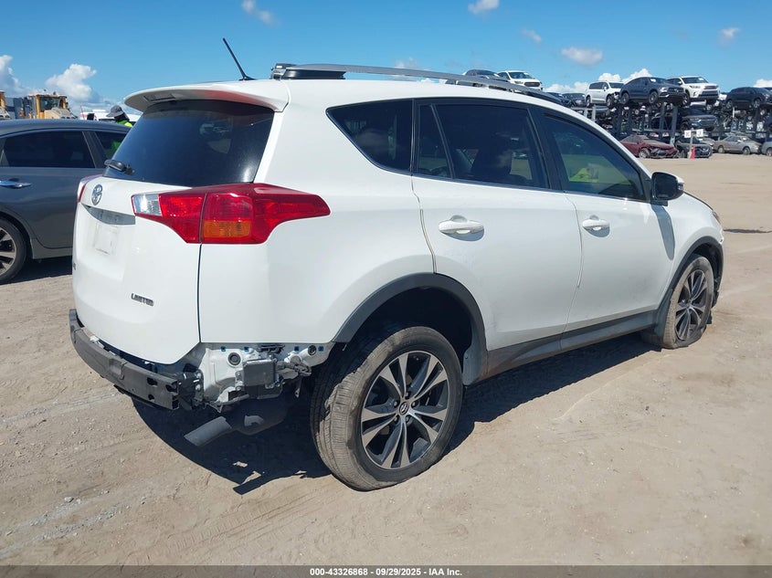 2015 TOYOTA RAV4 LIMITED - 2T3YFREV3FW172621