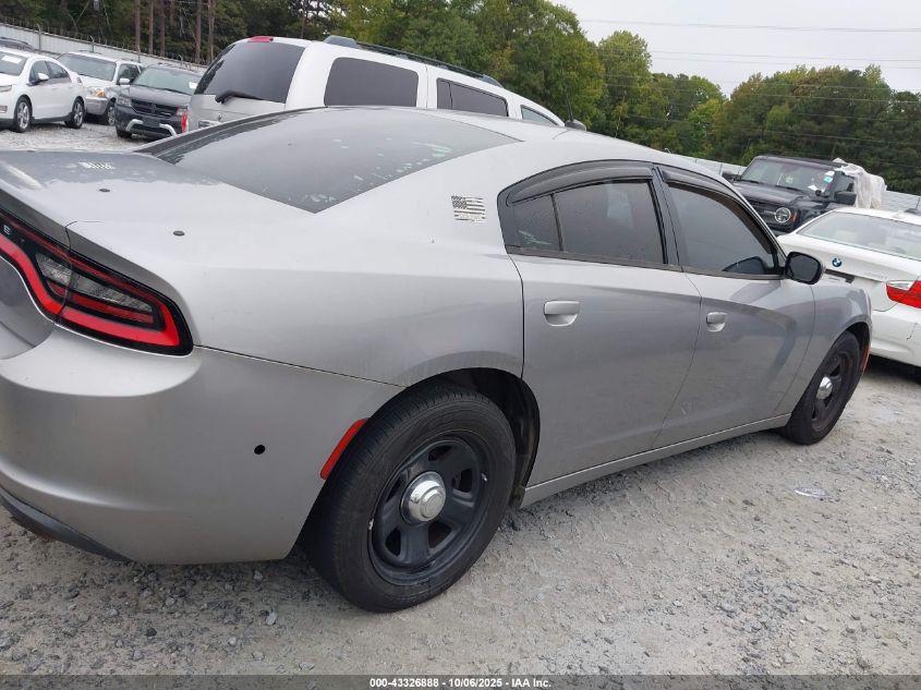 2015 Dodge Charger Police VIN: 2C3CDXAT0FH928869 Lot: 43326888