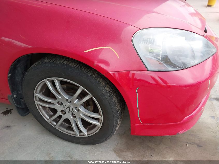 2005 Acura Rsx VIN: JH4DC54835S010540 Lot: 43326889