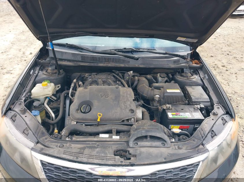 2009 Kia Optima Sx V6 VIN: KNAGE224495351325 Lot: 43326903