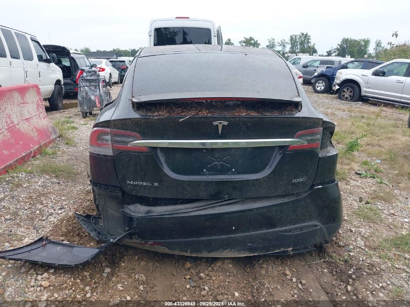 2017 Tesla Model X 100D/75D/90D VIN: 5YJXCAE22HF041135 Lot: 43326948