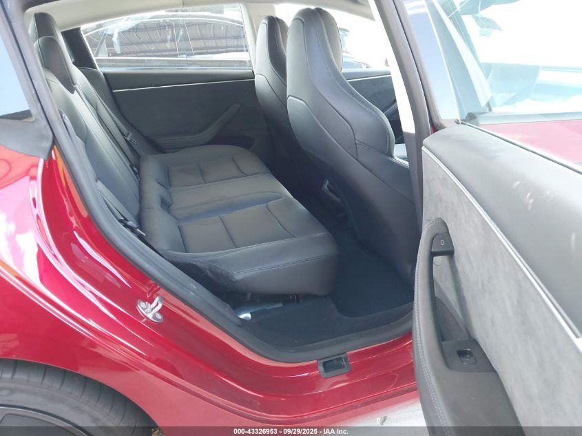 2024 Tesla Model 3 Performance All-Wheel Drive VIN: 5YJ3E1ET6RF893880 Lot: 43326953