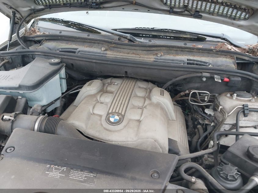 2005 BMW X5 4.4I VIN: 5UXFB53515LV13240 Lot: 43326954