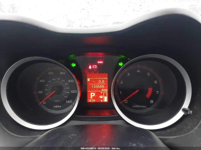 2008 Mitsubishi Lancer Gts VIN: JA3AU86U58U038506 Lot: 43326974