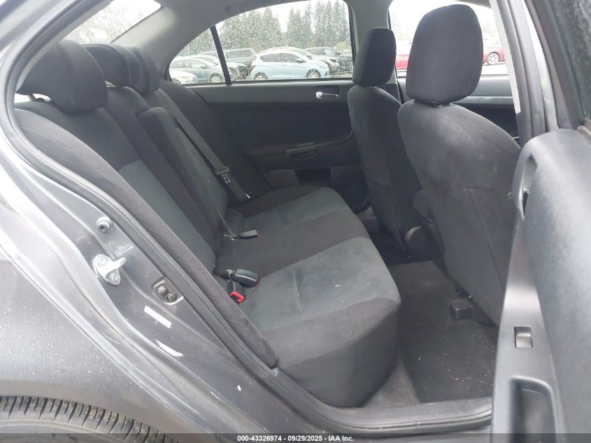 2008 Mitsubishi Lancer Gts VIN: JA3AU86U58U038506 Lot: 43326974