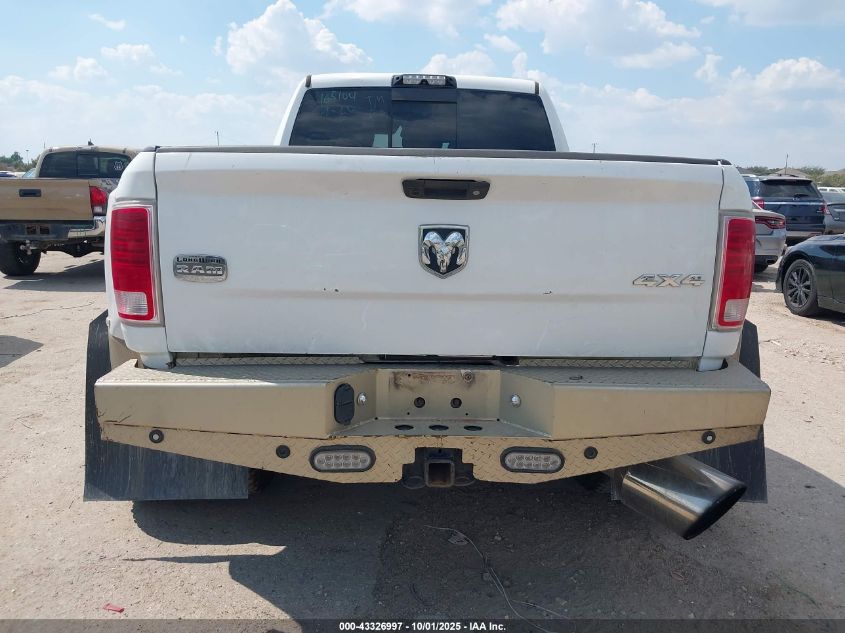 2016 Ram 3500 Longhorn VIN: 3C63RRNLXGG105104 Lot: 43326997