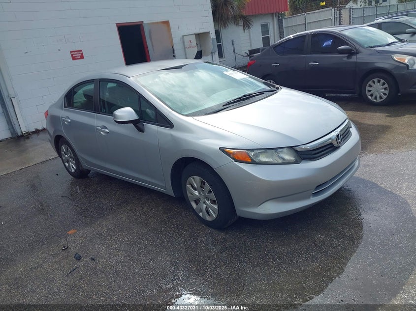 2HGFB2F50CH523801 2012 Honda Civic Lx auction photo 1
