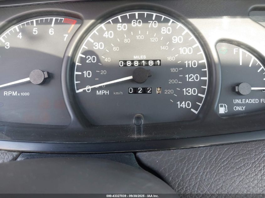 1998 Cadillac Catera Standard VIN: W06VR52R9WR005482 Lot: 43327039