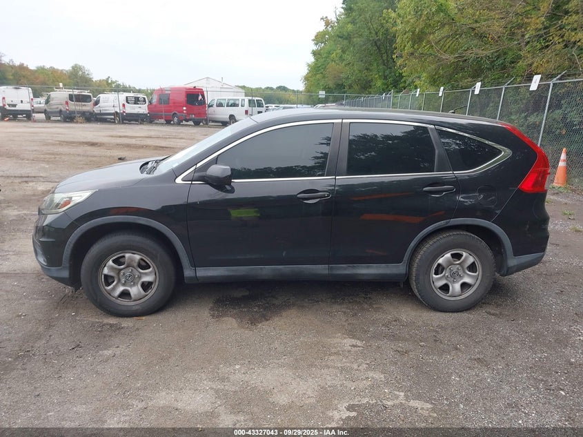 2016 Honda Cr-V Lx VIN: 2HKRM3H38GH539216 Lot: 43327043