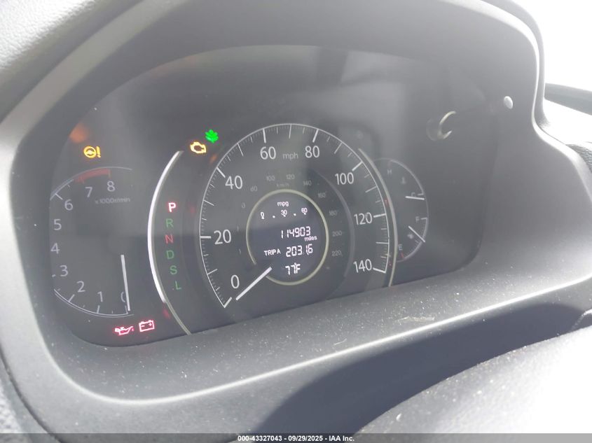 2016 Honda Cr-V Lx VIN: 2HKRM3H38GH539216 Lot: 43327043