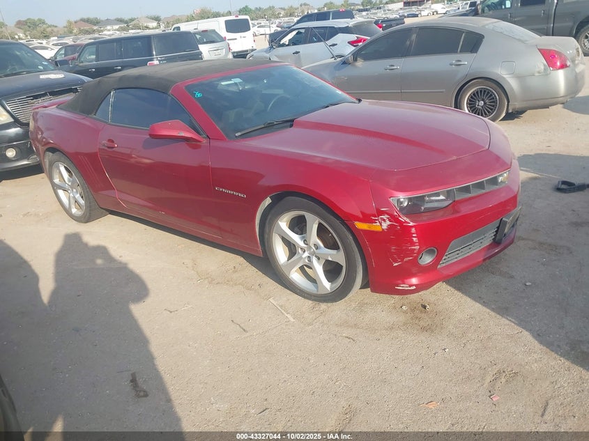 2015 CHEVROLET CAMARO 1LT - 2G1FD3D31F9288817