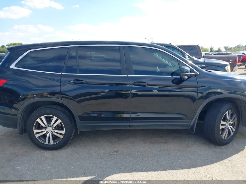 2016 Honda Pilot Ex-L VIN: 5FNYF5H56GB017461 Lot: 43327049