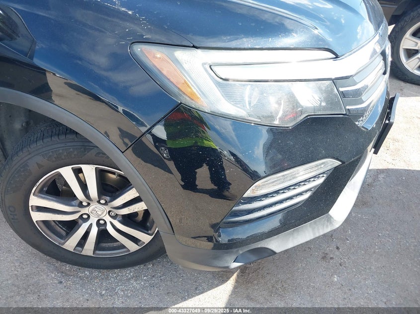 2016 Honda Pilot Ex-L VIN: 5FNYF5H56GB017461 Lot: 43327049