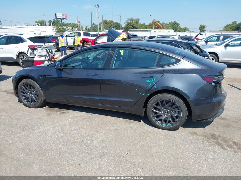 2025 TESLA MODEL 3 LONG RANGE REAR-WHEEL DRIVE - 5YJ3E1EA1SF038993