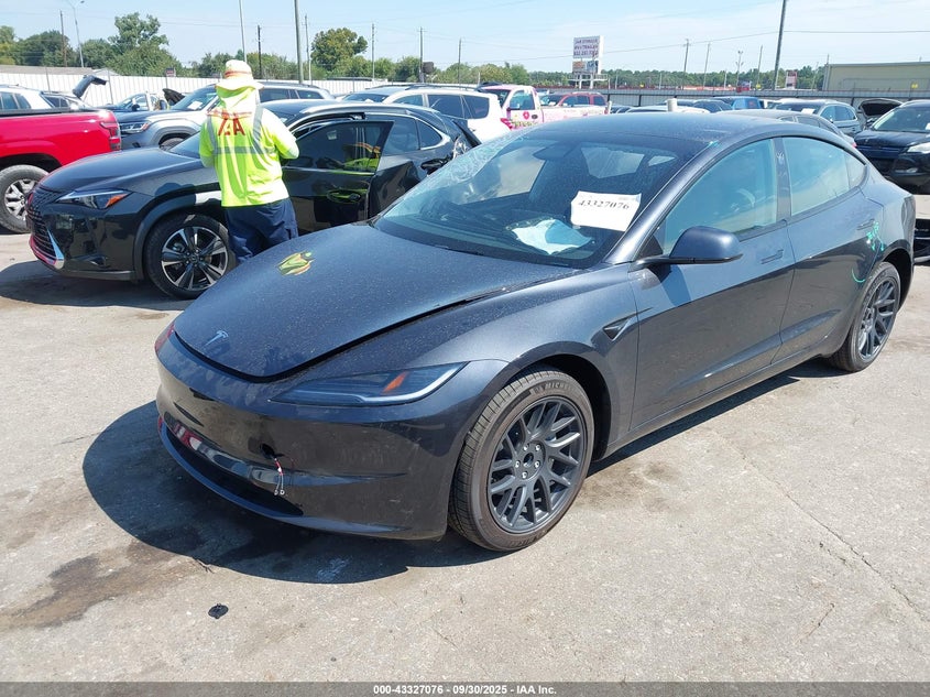 2025 TESLA MODEL 3 LONG RANGE REAR-WHEEL DRIVE - 5YJ3E1EA1SF038993