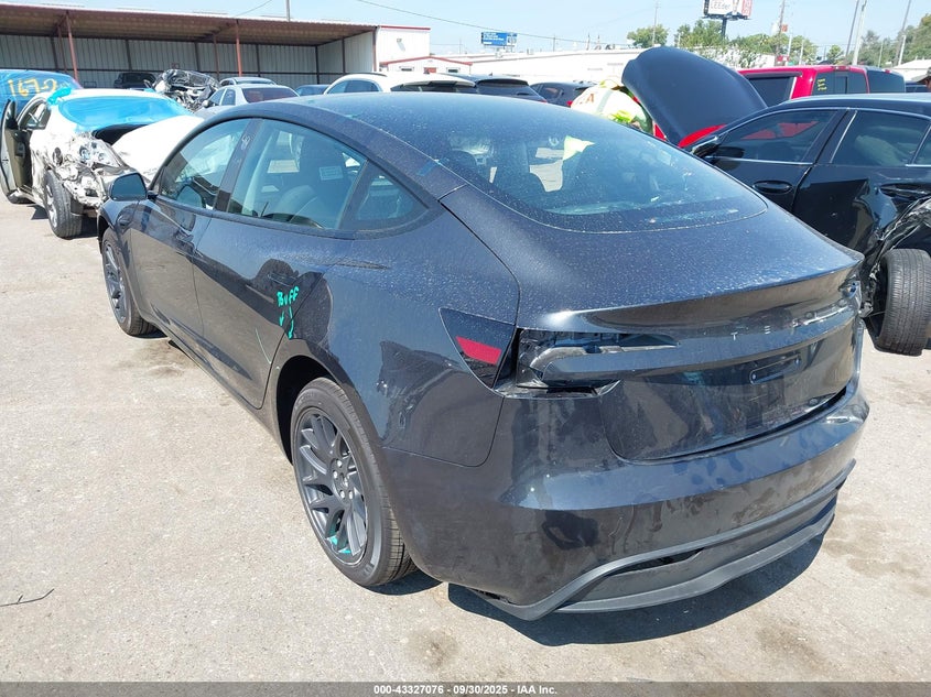 2025 TESLA MODEL 3 LONG RANGE REAR-WHEEL DRIVE - 5YJ3E1EA1SF038993