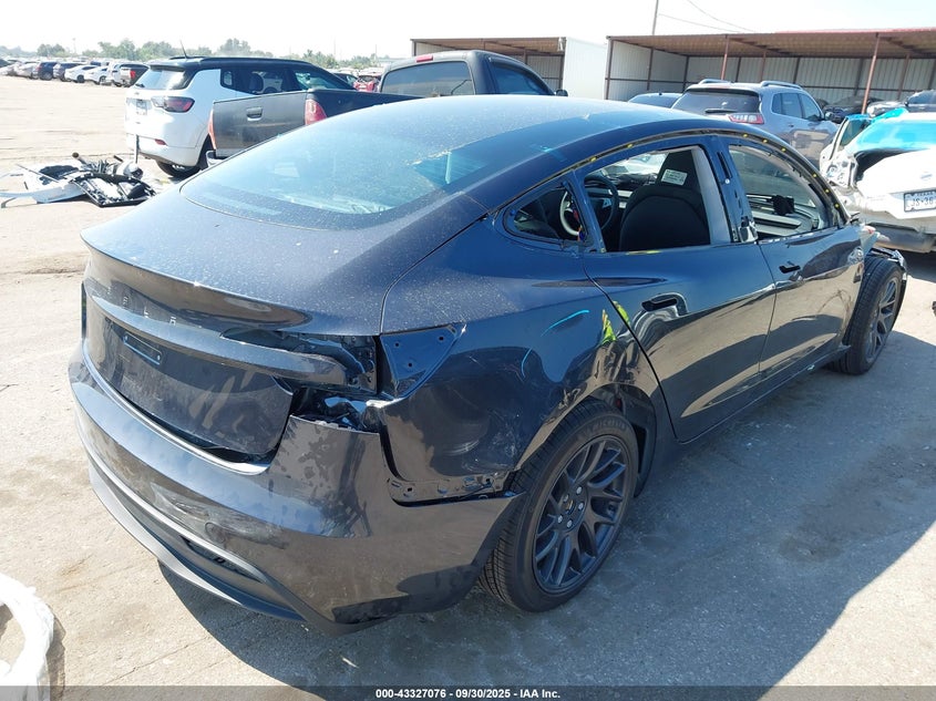 2025 TESLA MODEL 3 LONG RANGE REAR-WHEEL DRIVE - 5YJ3E1EA1SF038993