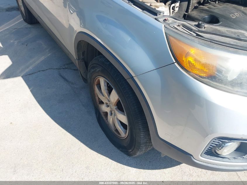 2013 Kia Sorento Lx VIN: 5XYKT3A68DG370939 Lot: 43327085