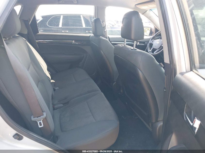 2013 Kia Sorento Lx VIN: 5XYKT3A68DG370939 Lot: 43327085