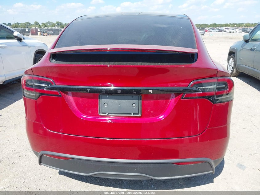 2025 Tesla Model X Long Range VIN: 7SAXCAE58SF470056 Lot: 43327089