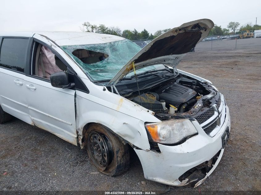 2016 Dodge Grand Caravan Se VIN: 2C4RDGBG4GR116588 Lot: 43327095