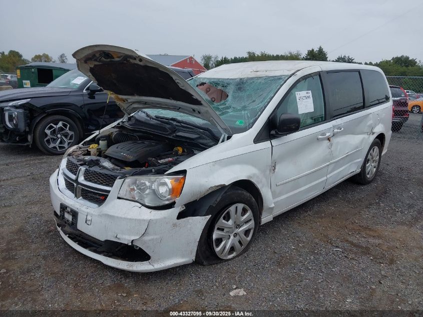 2016 Dodge Grand Caravan Se VIN: 2C4RDGBG4GR116588 Lot: 43327095