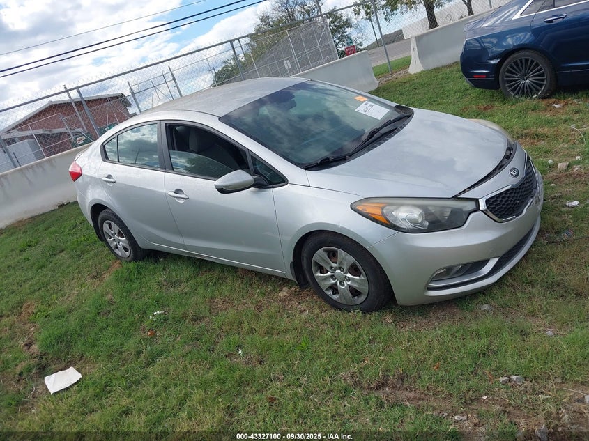 2016 KIA FORTE LX - KNAFK4A61G5438776