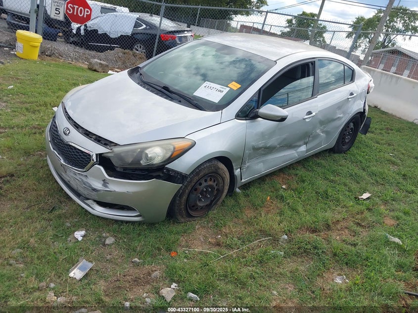2016 KIA FORTE LX - KNAFK4A61G5438776