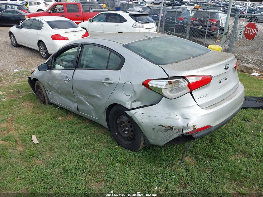 2016 KIA FORTE LX - KNAFK4A61G5438776