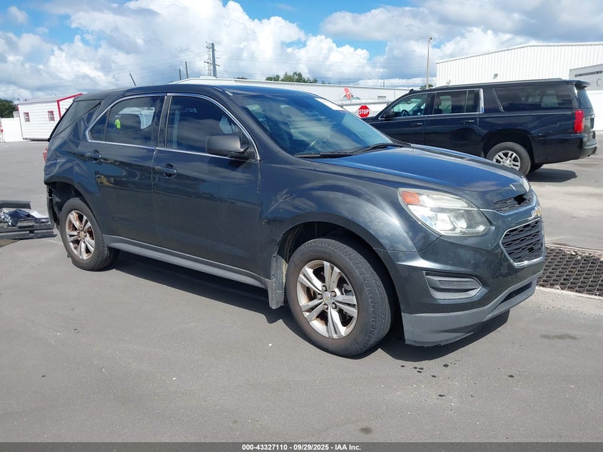 2017 CHEVROLET EQUINOX LS - 2GNALBEK7H6107316