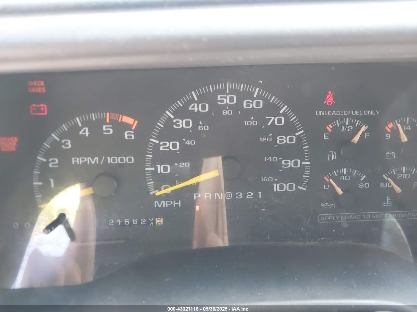 1996 Chevrolet Gmt-400 C1500 VIN: 1GCEC19R8TE221051 Lot: 43327118