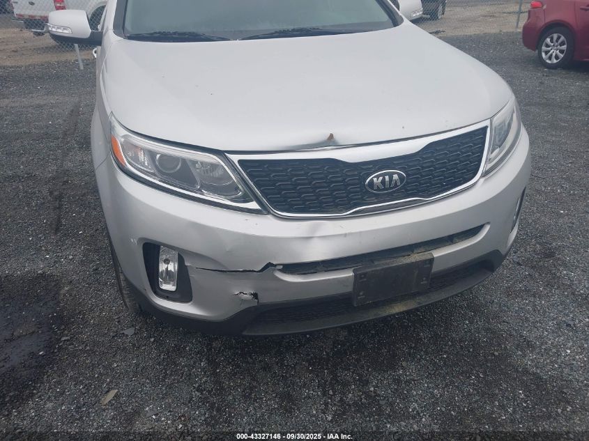 2015 Kia Sorento Lx VIN: 5XYKT3A63FG636693 Lot: 43327146