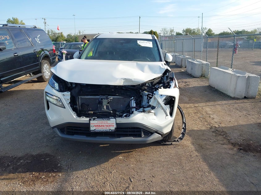 2023 Nissan Rogue Sv Intelligent Awd VIN: JN8BT3BB1PW477354 Lot: 43327174