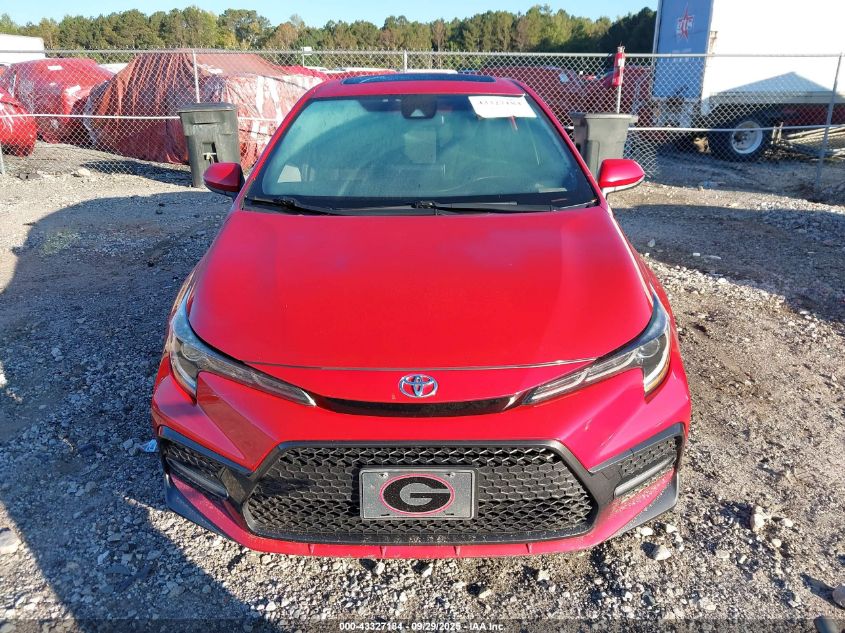2020 Toyota Corolla Se VIN: JTDP4RCE4LJ022290 Lot: 43327184