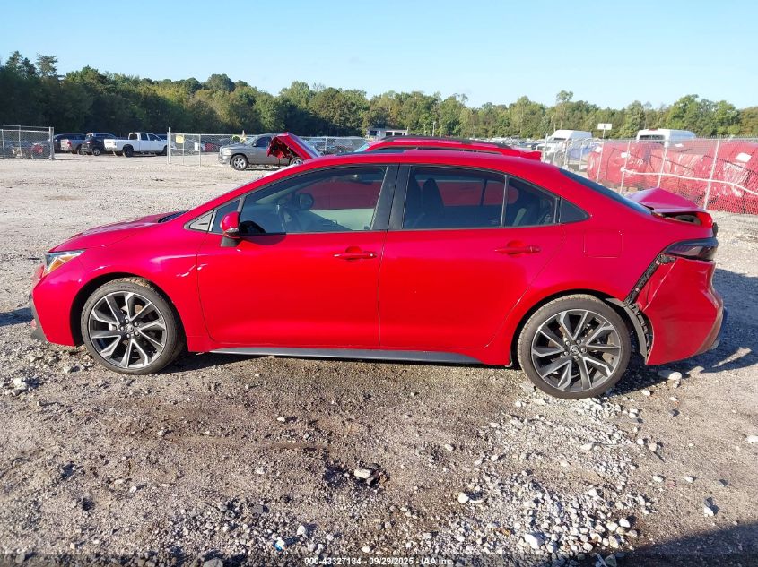 2020 Toyota Corolla Se VIN: JTDP4RCE4LJ022290 Lot: 43327184