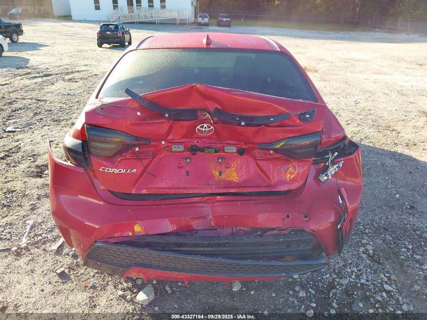 2020 Toyota Corolla Se VIN: JTDP4RCE4LJ022290 Lot: 43327184