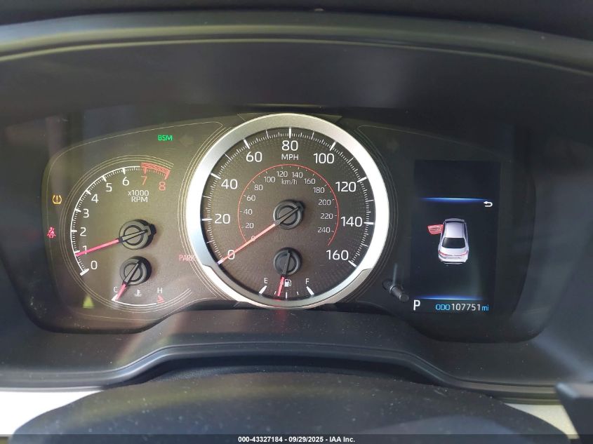 2020 Toyota Corolla Se VIN: JTDP4RCE4LJ022290 Lot: 43327184