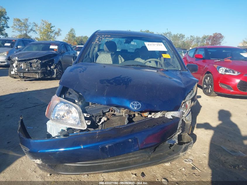 2001 Toyota Echo VIN: JTDAT123810196134 Lot: 43327194