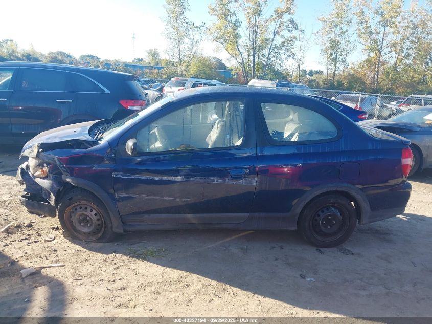 2001 Toyota Echo VIN: JTDAT123810196134 Lot: 43327194