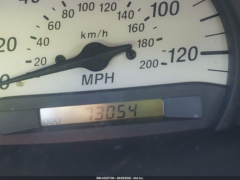 2001 Toyota Echo VIN: JTDAT123810196134 Lot: 43327194